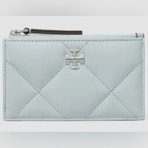Tory Burch Sky Blue Quilted Wallet